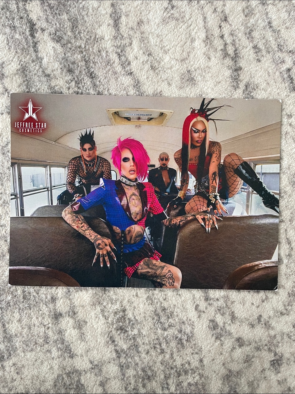 Jeffree Star Postcard